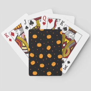 Cartes de jeu citrouille Pluie