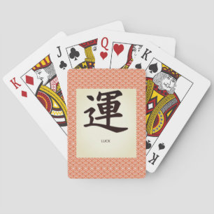 Cartes de Jeu Classique AVEC SYMBOLE KANJI POUR LU
