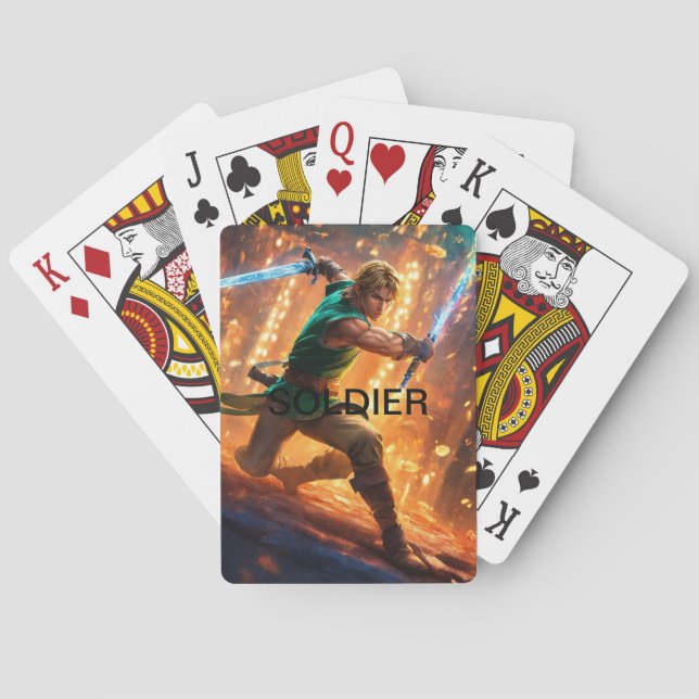 Cartes de Jeu Classique De Qualité (dos)