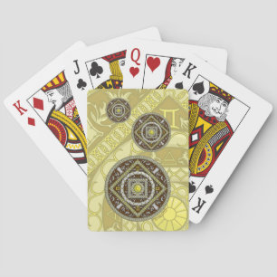 Cartes De Jeu Classique Gemini Mandala
