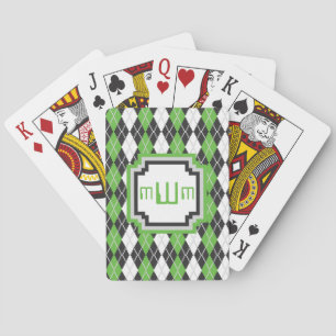 Cartes de Jeu Classique Jacquard Rétro