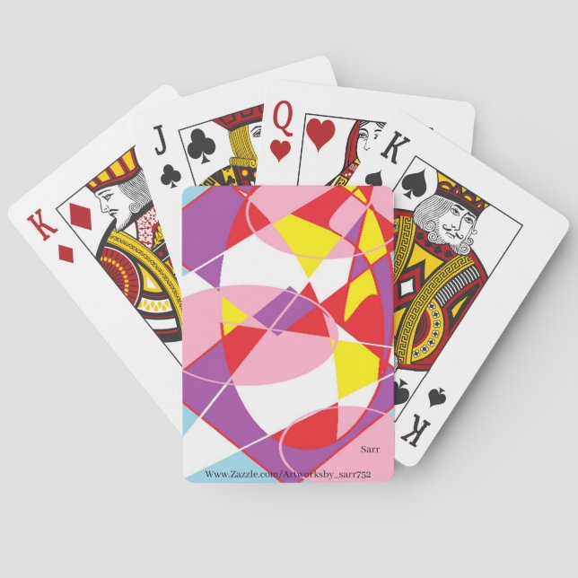 Cartes de Jeu Classiques : Abstraites (dos)