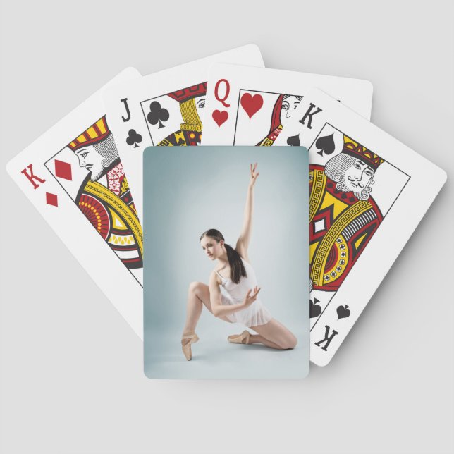 Cartes de jeu contemporaines de danseur classique (dos)