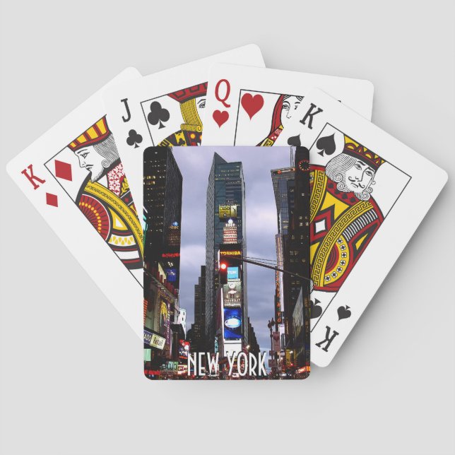 Cartes de jeu Cool NYC Cartes de souvenir New York (dos)