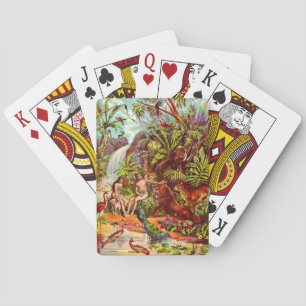 Cartes de jeu d'Adam et d'Ève