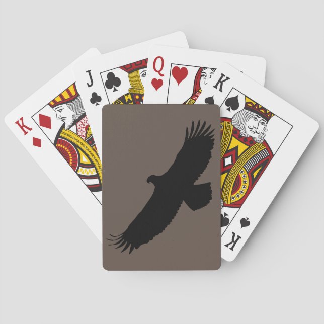 Cartes de jeu d'aigle volant - Choisir la couleur (dos)