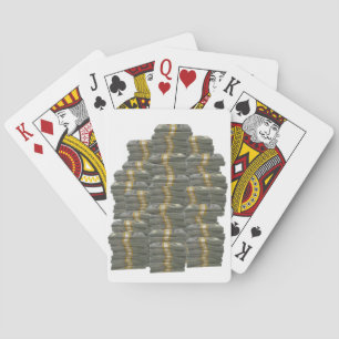 Cartes de jeu d'argent