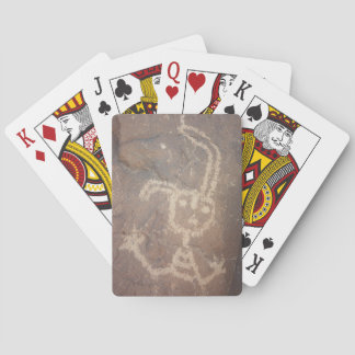 Cartes de jeu d'art de roche