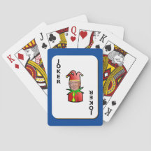 Cartes de jeu d'atout de joker