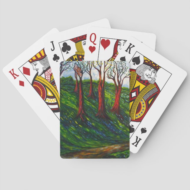 CARTES de JEU de balade d'été (dos)