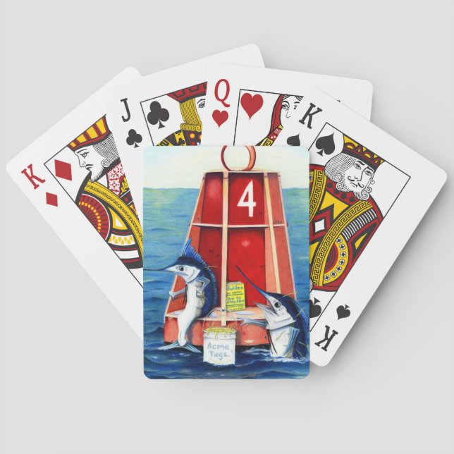 Cartes de jeu de balise (dos)
