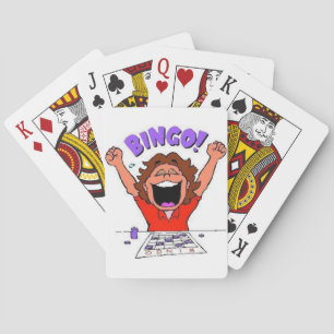 Cartes de jeu de bingo-test