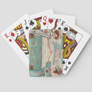 Cartes de jeu de bord de la mer