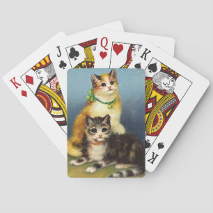 Cartes de jeu de chats