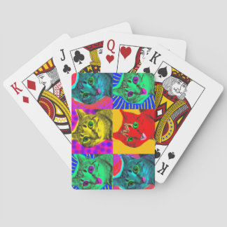 Cartes de jeu de chats de Marilyn