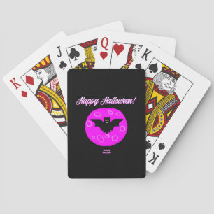 Cartes de jeu de chauve-souris Halloween