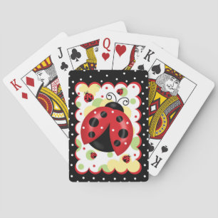 Cartes de jeu de coccinelle