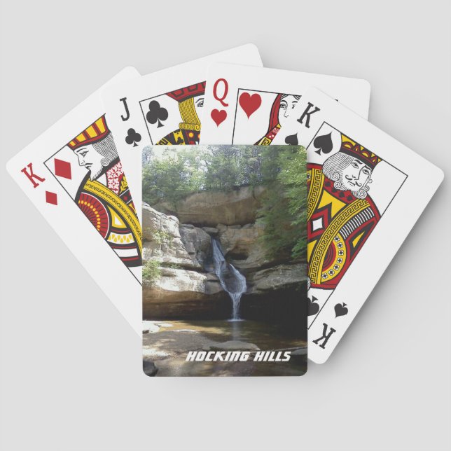 Cartes de jeu de collines de Hocking (dos)
