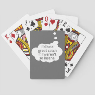 Cartes de jeu de couleurs personnalisées folles