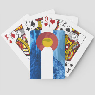 Cartes de jeu de cycliste du Colorado