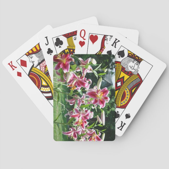 Cartes de jeu de danse d'étoiles (dos)