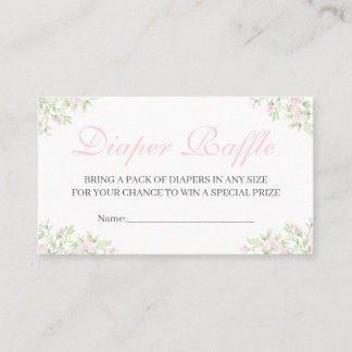 Cartes de jeu de diaper pour Baby Shower Preppy Cr