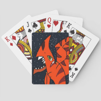 Cartes de jeu de dragon