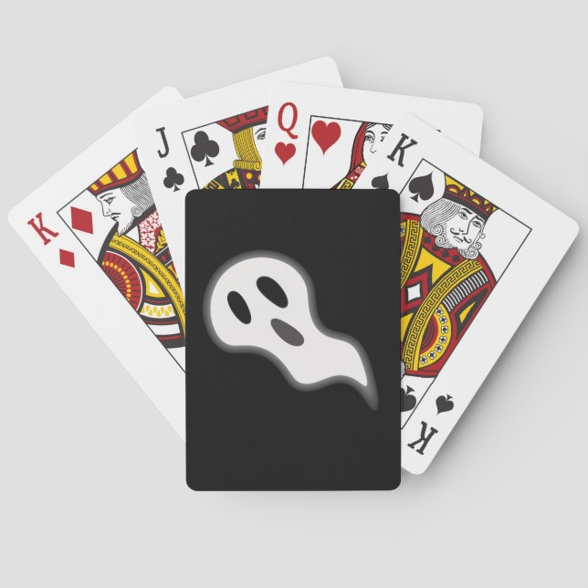 Cartes De Jeu De Fantôme D'Halloween (dos)