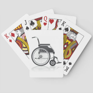 Cartes de jeu de fauteuil roulant