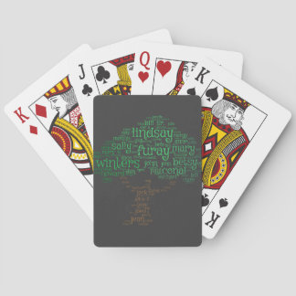 Cartes de jeu de FLW
