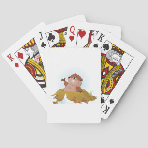 Cartes de jeu de Groundhog