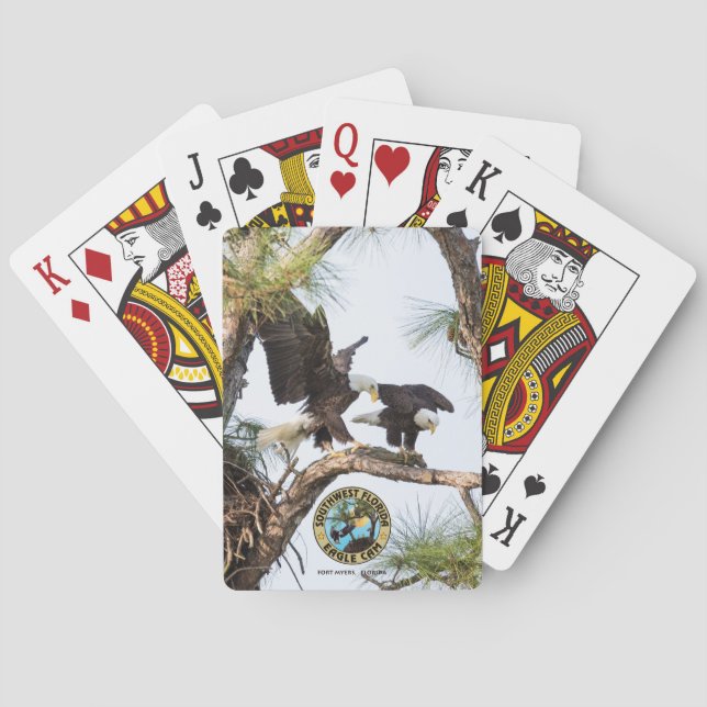 Cartes de jeu de H et de M (dos)