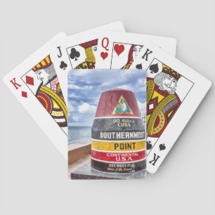 Cartes de jeu de Key West la Floride