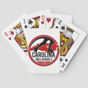 Cartes de jeu de la Caroline Rollergirls