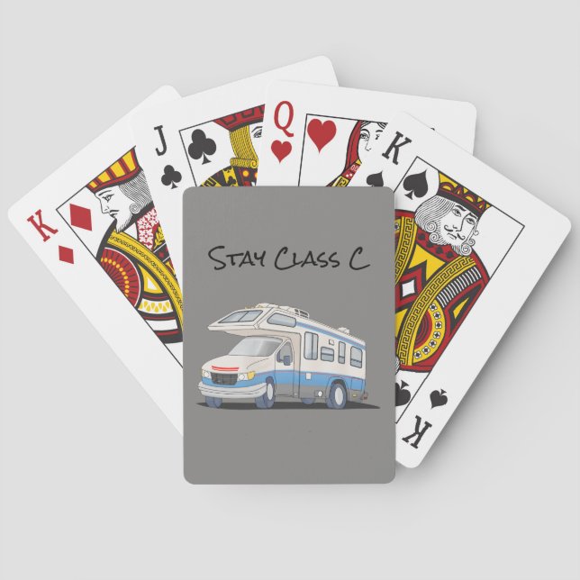 Cartes de jeu de la classe C de séjour (dos)
