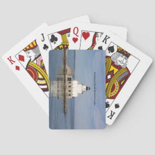 Cartes de jeu de la lumière North Breakwater de Ma