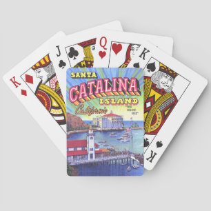 Cartes de jeu de l'île Catalina