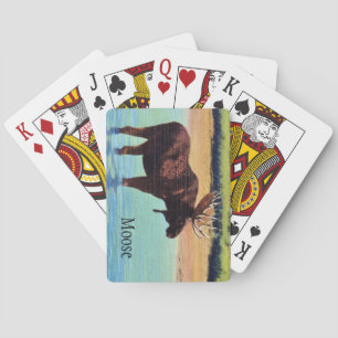 Cartes de jeu de l'orignal