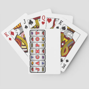 Cartes de jeu de machine à sous Jackpot (lumière)