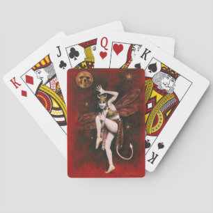 Cartes de jeu de Madame Dancer de diable