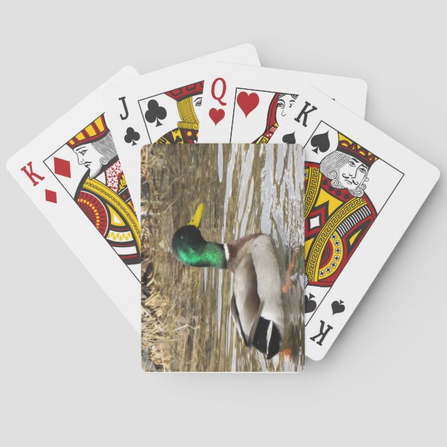 Cartes de jeu de Mallard (dos)