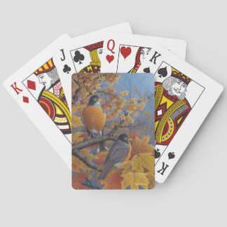 Cartes de jeu de merles