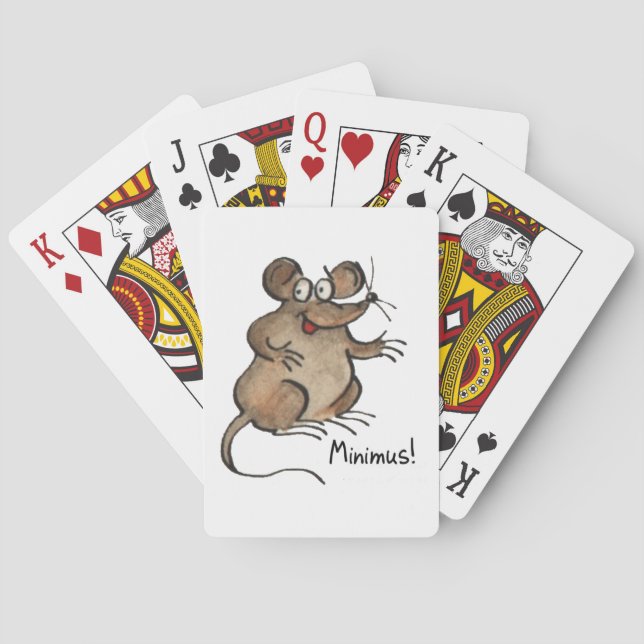 Cartes de jeu de Minimus (dos)