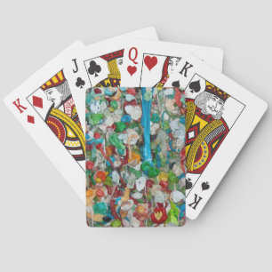 Cartes de jeu de mur de gomme