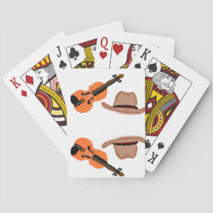 Cartes de jeu de musique country