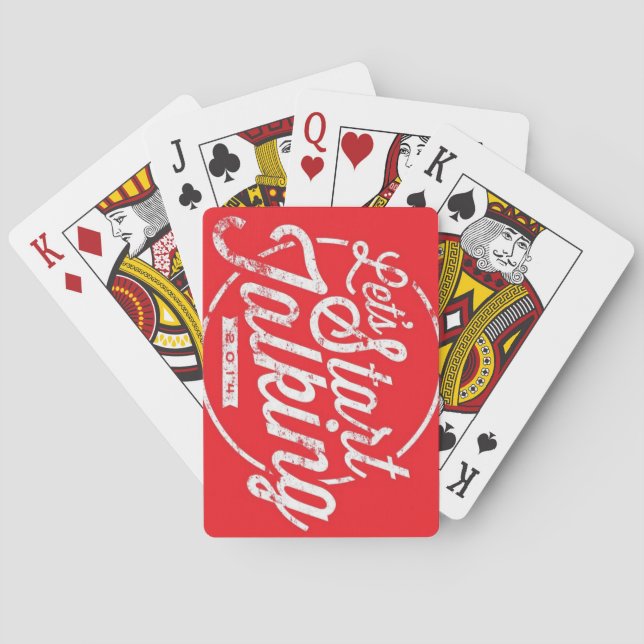 Cartes de jeu de navire de débarquement de chars (dos)