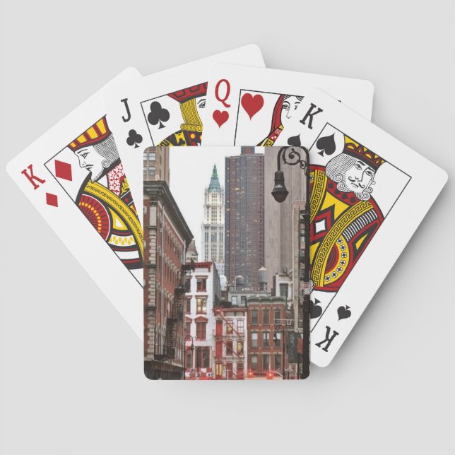 Cartes de jeu de New York (dos)