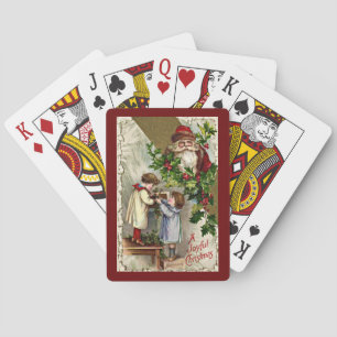 Cartes de jeu de Noël