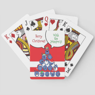 Cartes de jeu de Noël Berry