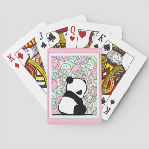 Cartes de jeu de panda